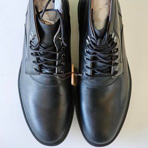 Warfield & Grand Plain Toe Leather Boot - US 10M - New in box w/tags